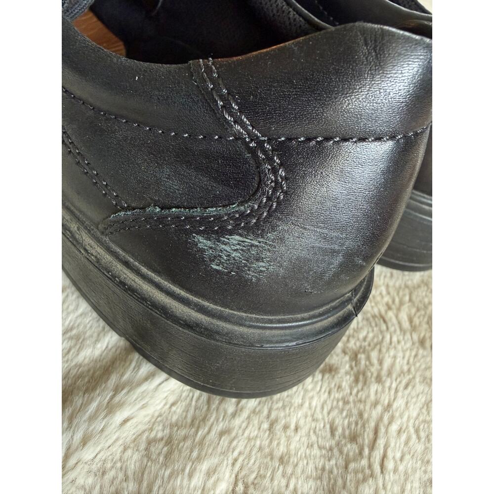 ECCO Mens Size 10 Leather Dress Shoes - Picture 3 of 7